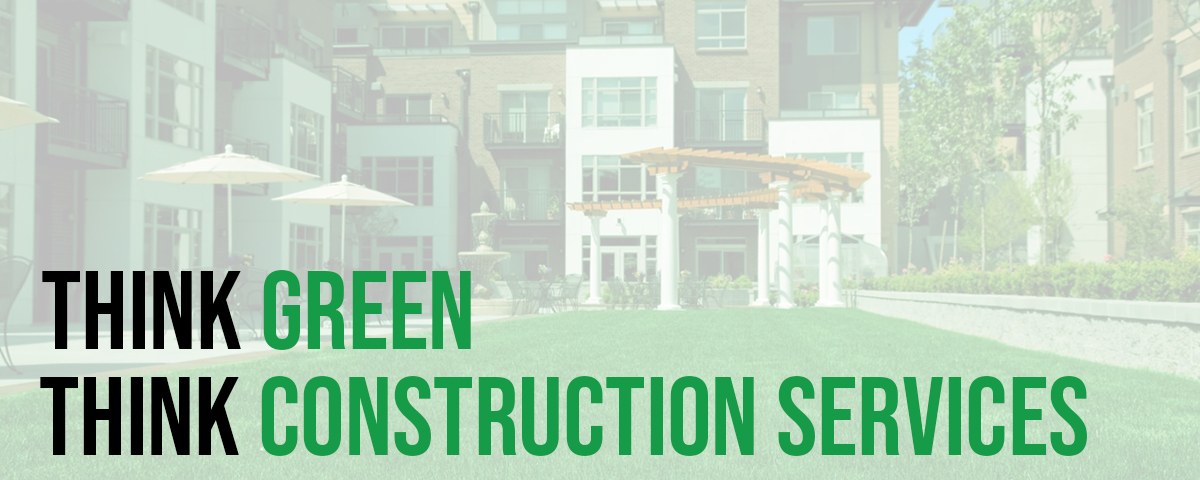 Green construction habits from your number one construction company