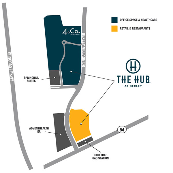 The Hub at Bexley Map