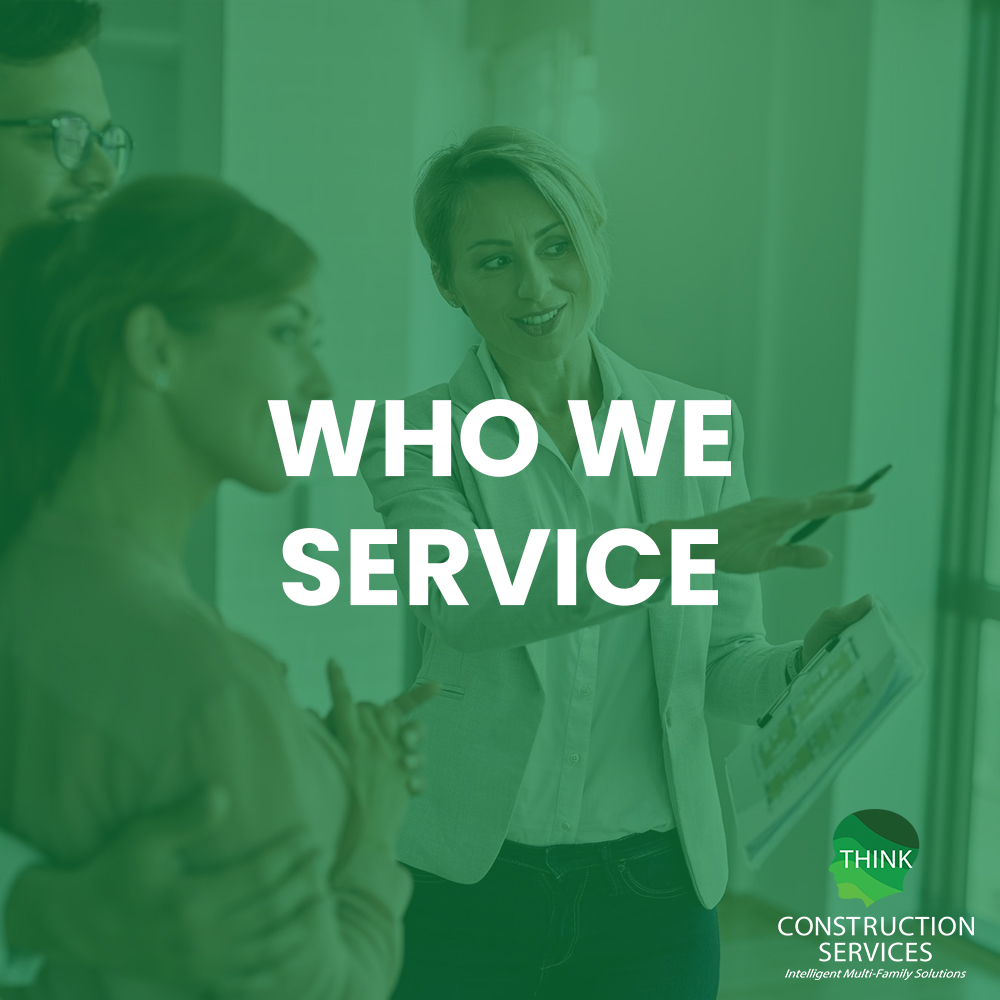 Who We Service - Think Construction Services